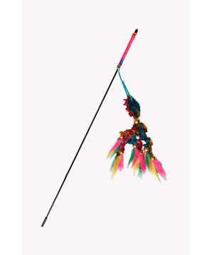 Karlie Hračka škádlítko pro kočky s ocásky 46cm