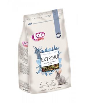 EXTRIMO kompletní krmivo pro králíky v sáčku se zipem 