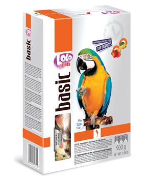 LOLO Foody Life zeleninovo/ovocné krmivo pro velké papoušky