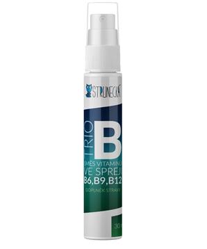 Strunecká Trio B - kombinace vitaminů B6, B9, B12 ve spreji 30 ml