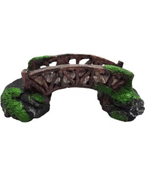 Dekorace do akvária - most 10x4,5x3,5cm Duvo+