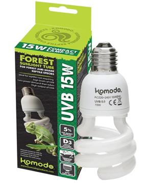 Žárovka terarijní UVB 5%, Komodo