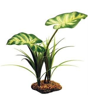 Dekorace umělá rostlina - list Broadleaf Canopy Komodo 26cm