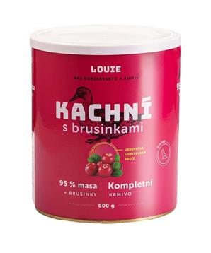 LOUIE konz. kachní s brus. 800g