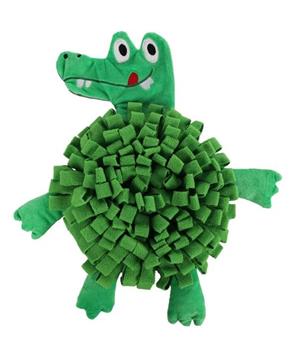Čmuchací kobereček Krokodýl zelená Flamingo