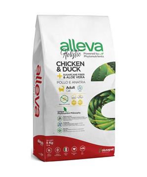 ALLEVA HOLISTIC Cat Dry Adult Chicken&Duck Hairball 