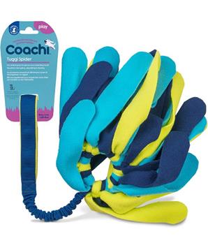 Hračka bavlna Coachi Tuggi střapec modro-zelený TCOA