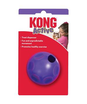 Hračka cat interaktivní míč fialový KONG
