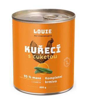 Louie konz. pro psy kuřecí s cuketou 800 g 