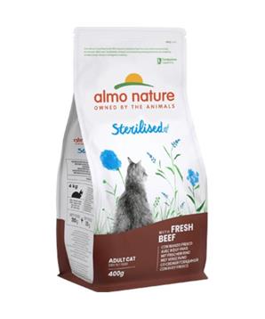Almo Nature Holistic cat Sterilised hovězí 