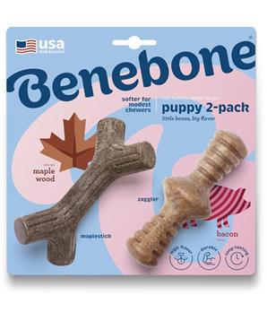 Benebone Puppy Maplestick Zaggler slanina 