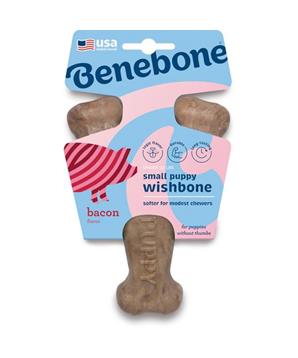 Benebone Puppy Wishbone slanina