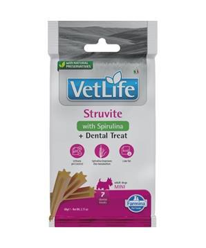 Vet Life Dog Dental Snack Struvite Adult Mini 