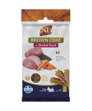 N&D BROWN Dog Dental Snack Lamb Mini 60 g