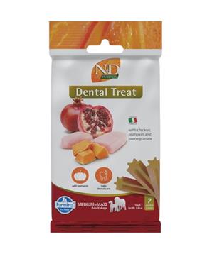 N&D PUMPKIN Dog Dental Snack Chicken Medium & Maxi 100 g