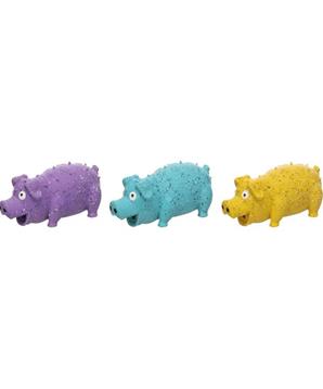 Hračka latex Freckles prase 15cm mix barev Flamingo