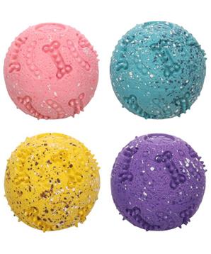 Hračka latex Freckles míček 6cm mix barev Flamingo