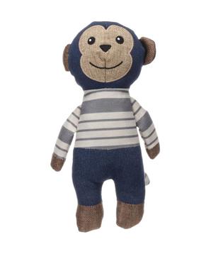 Hračka plyš Jiji opice 17,5cm modrá Flamingo