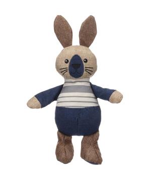 Hračka plyš Jiji králík 22cm modrý Flamingo