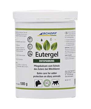 EuterGel Schopf grün bio ošetřující mast na vemena 