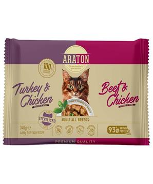 Araton Cat kaps. Sterilised Multipack 