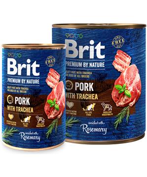 Brit Premium Dog by Nature konz Pork & Trachea