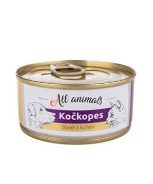 All Animals kočkopes steak z kuřete