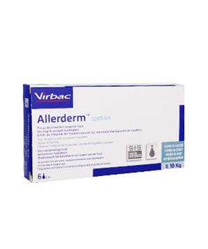 Allerderm Spot on 6x2ml pro psy a kočky do 10kg