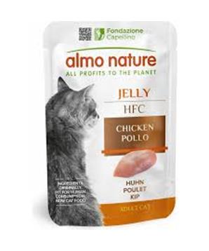 Almo Nature cat kaps. Jelly-kuře 