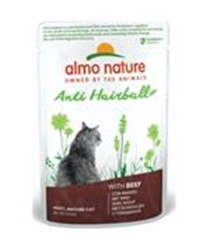 Almo Nature Daily Menu Functional cat kaps. Anti-Hairball hovězí 