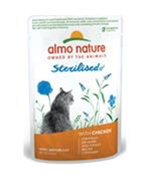 Almo Nature Daily Menu Functional cat kaps. Sterilised kuře 