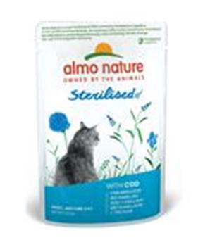 Almo Nature Daily Menu Functional cat kaps. Sterilised treska 