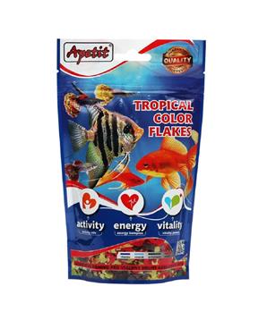 Apetit krmivo Tropical color flakes 