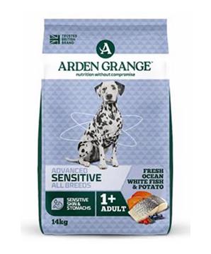Arden Grange Dog GF Adult Sen.Oc.White Fish&Potato