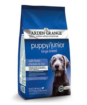 Arden Grange Dog Puppy/Junior Large with Chic&Rice