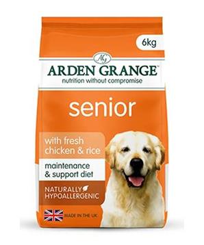 Arden Grange Dog Senior with fresh Chicken&Rice 