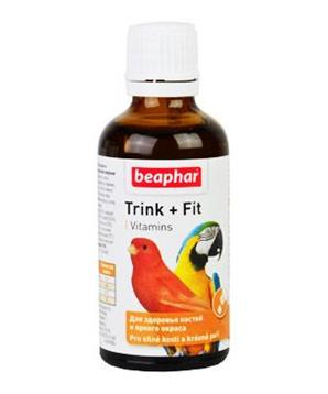Beaphar minerální kapky Trink Fit exoti