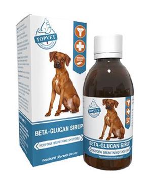 Beta-glucan sirup pro psy TOPVET 200ml