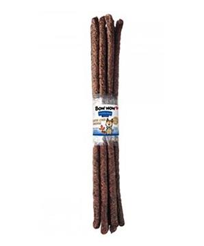 Bow wow poch. Klobása s husími játry 