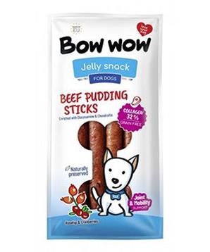 Bow wow poch. Klobásy s hovězím masem a kolagenem 