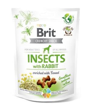 Brit Care Dog Crunchy Crack. Insec. Rabbit Fennel