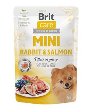 Brit Care Dog Mini Rabbit&Salmon fillets in gravy