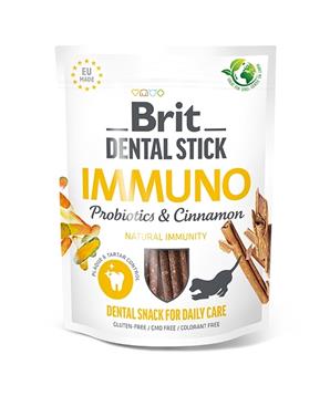 Brit Dog Dental Stick Immuno Probiotics&Cinnamon 7ks