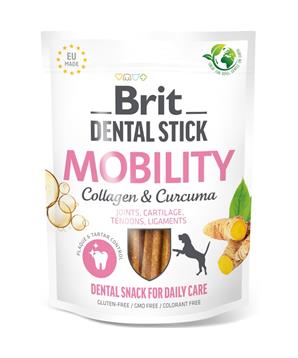 Brit Dog Dental Stick Mobility Curcuma&Collagen 7ks