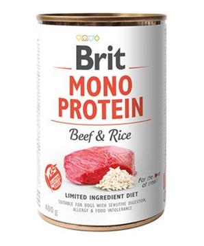 Brit Dog konz Mono Protein Beef & Brown Rice