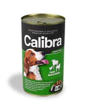 Calibra Dog konz. jehněčí+hovězí+kuřecí v želé