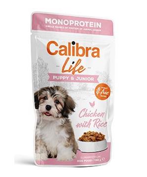 Calibra Dog Life kapsa Puppy&Junior Chicken