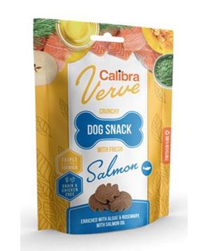 Calibra Dog Verve Crunchy Snack Fresh Salmon 150g poslední balení