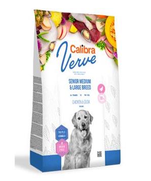 Calibra Dog Verve GF Senior M&L Chicken&Duck