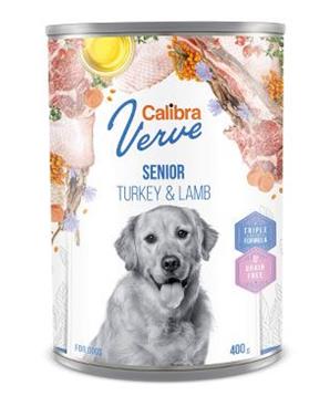 Calibra Dog Verve konz.GF Senior Turkey&Lamb